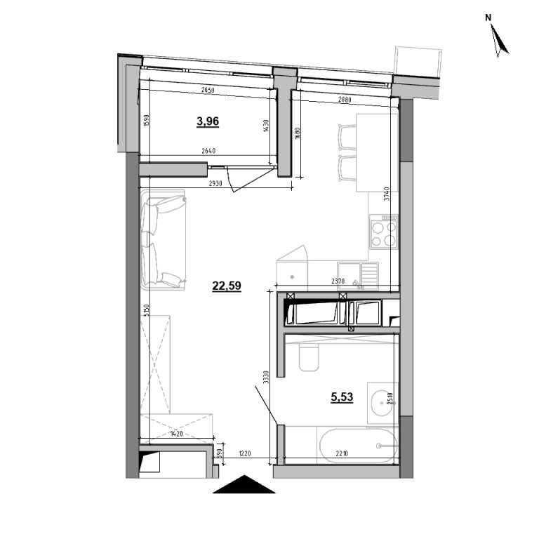 Apartment layout