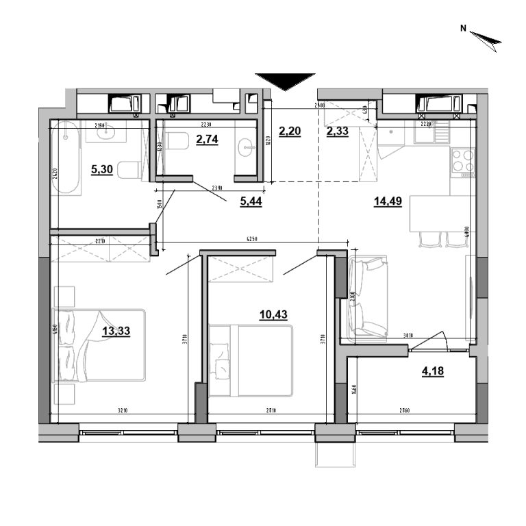Apartment layout