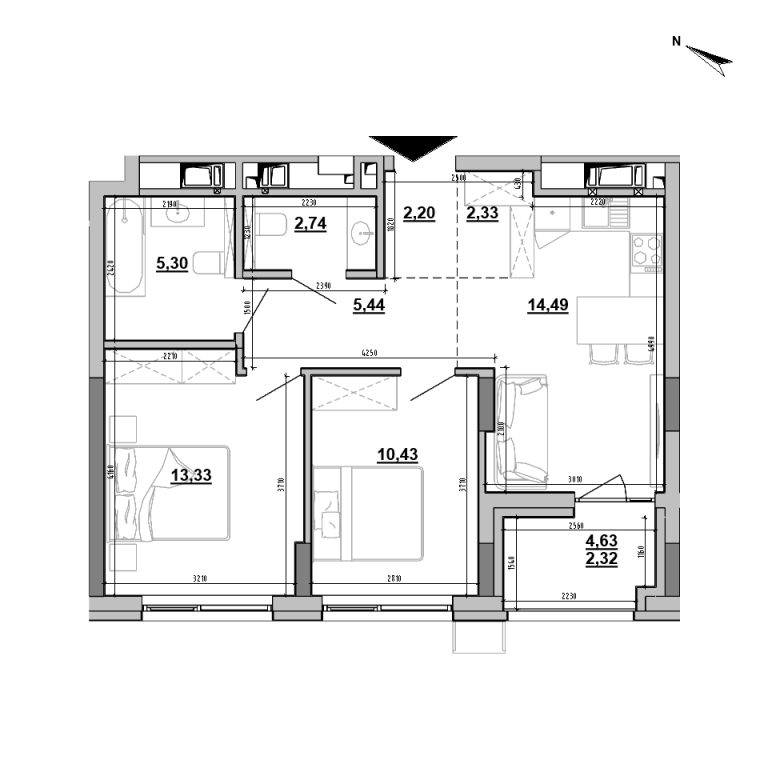 Apartment layout