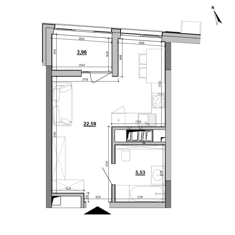 Apartment layout