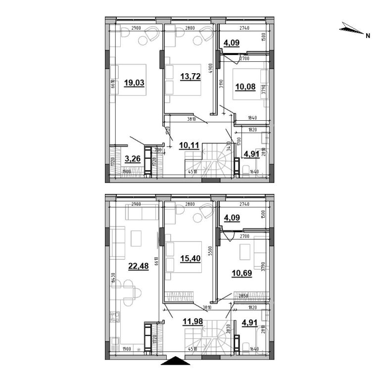 Apartment layout