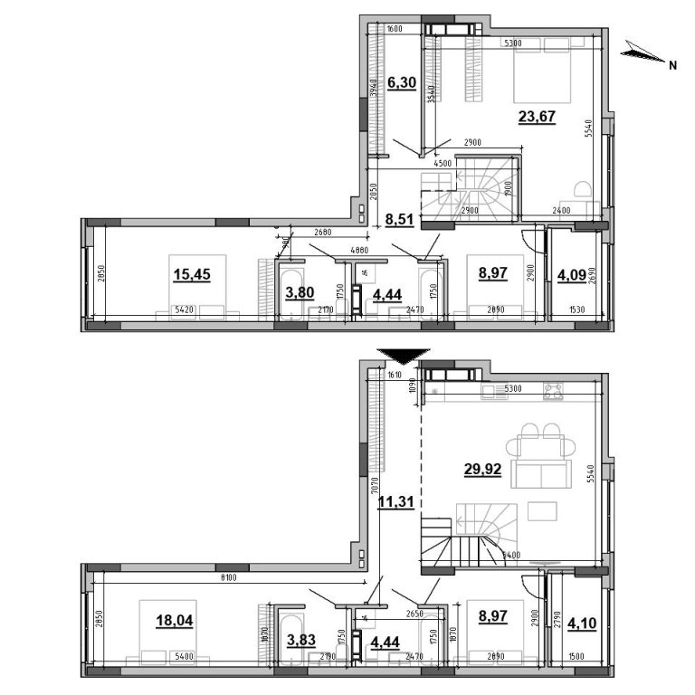 Apartment layout