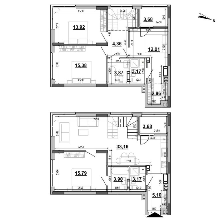 4-кімнатна