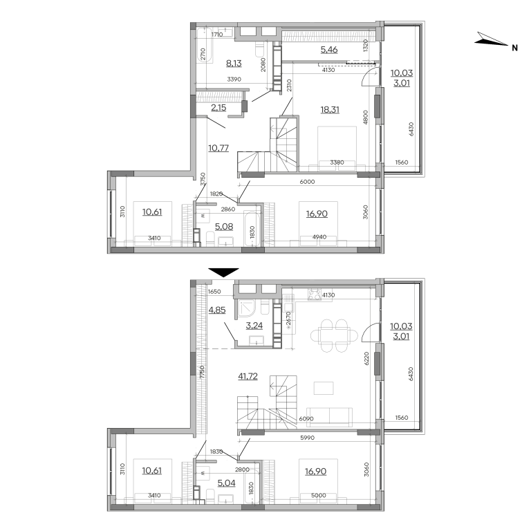 Apartment layout