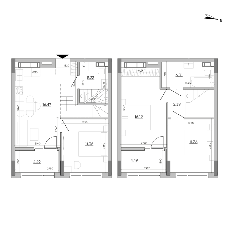 Apartment layout