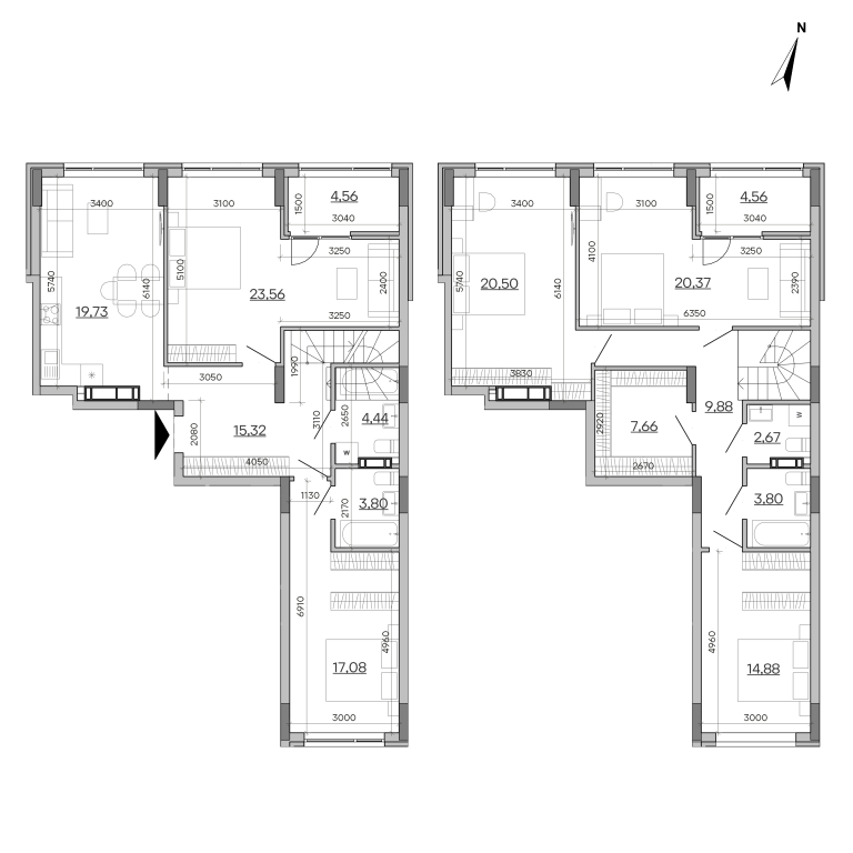 Apartment layout