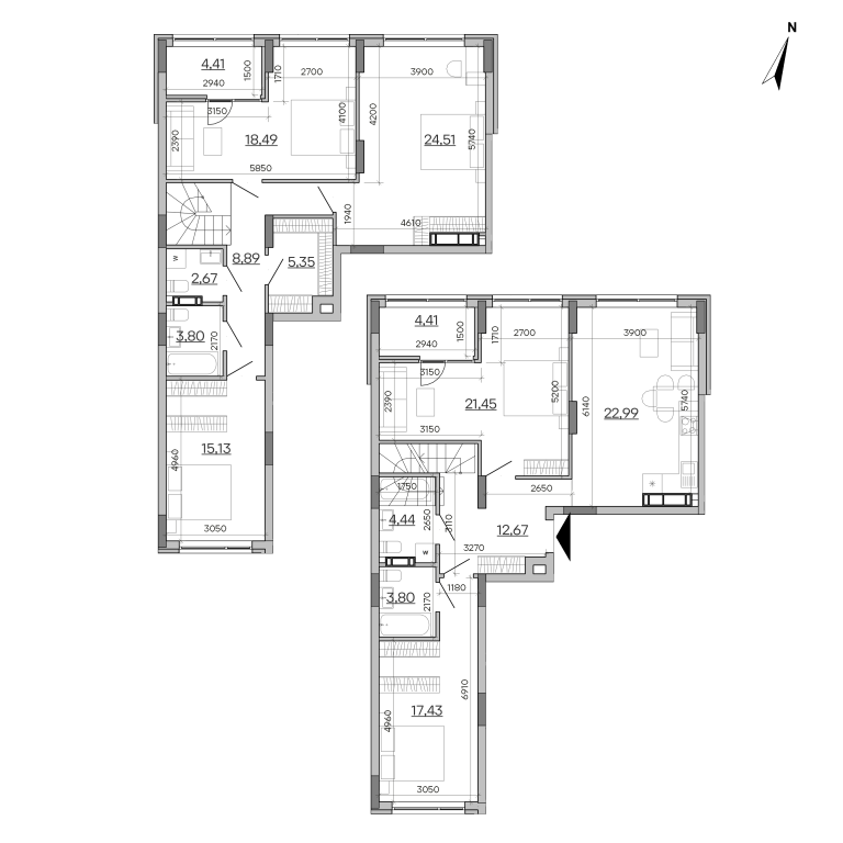 Apartment layout
