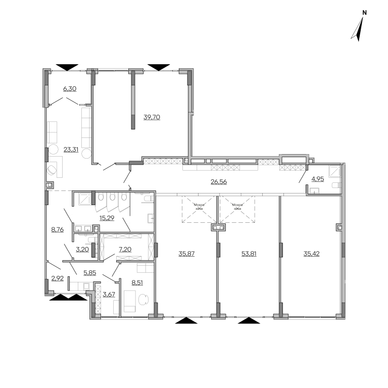 Apartment layout
